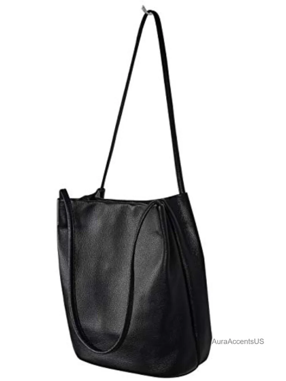 Genuine Leather Hobo Shoulder Bag Large Tote Work Purse
